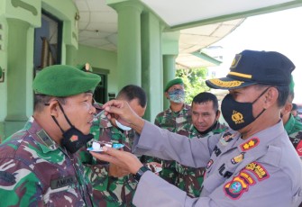 HUT Kodam I/BB di Kantor Koramil 13 Turut Dihadiri Kapolres Tebing Tinggi
