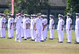 Pelantikan Bintara dan Tamtama Angkatan 41 di Satdik 1 Tanjung Uban