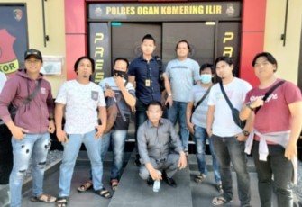 Tim Buser polres Ogan Kemering Ilir ( OKI )