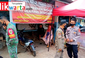 Pelaksanaan dan Sosialisasi PPKM Level 3 Wilkum Cisompet
