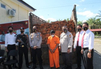 Terduga Pelaku Diamankan      
