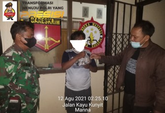Terduga Pelaku Diamankan     