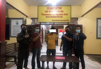 Terduga Pelaku Diamankan     