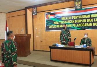 Penyuluhan Hukum  Tim Kumdam V/Brawijaya