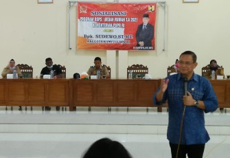 Sosialisasi bantuan bedah rumah