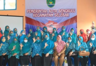  Tim supervisi PKK Provinsi Bengkulu melaksanakan kunjungan terhadap tim penggerak PKK Kota Bengkulu di Kecamatan Selebar