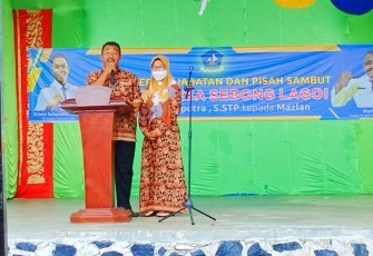Kades terpilih desa Sebong lagoi Bintan . MAZLAN