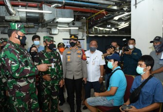 Kasal Tinjau Serbuan Vaksinasi