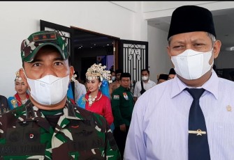 Komandan Kodim 0209/LB Letkol Inf Asrul Kurniawan Harahao SE MTr (Han)