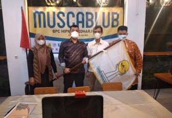 Muscalub BPC HIPMI Sukoharjo Agung Dirmansyah Terpilih Secara Aklamasi