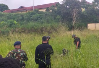 Tim Gegana Sat Brimobda Polda Bengkulu Ledakkan Granat Temuan Warga di Curup