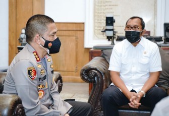 Silahturahmi ke Kapolrestabes Surabaya, Sahat Dapat Ide Menarik