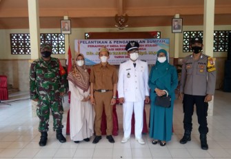 Pengambilan Sumpah Jabatan dan Pelantikan Sekretaris Desa Sumberingin Kulon