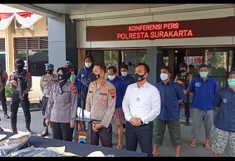 Polresta Solo Berhasil Amankan 7 Pelaku Pengeroyokan