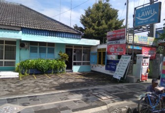 Hotel Lawu yang beralamat di Jalan RSU no 36 Cepu lokasi kejadian warga Surabaya yang ditemukan meninggal dunia di kamar 32.