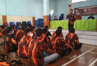  Acara Pra Diklatsar Koti Mahatidana PAC Pemuda Pancasila Kecamatan Mojogedang
