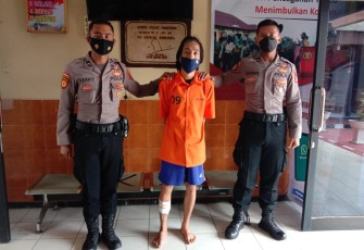 Salah Satu Terduga Pelaku Diamankan  