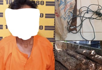 Terduga Pelaku Diamankan          