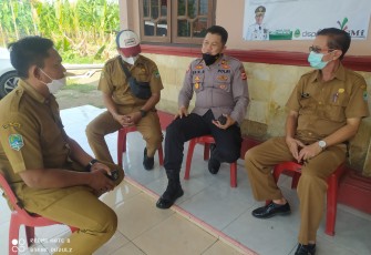 Kapolsek Kertajati Kunjungi Kantor Desa Pakubeureum