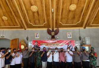 Intensifkan Pencegahan Narkoba, Polres Tulungagung Launching Kampung Tangguh Bersinar di Desa Gesikan