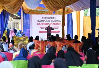 Peresmian Kampung Qur'an, Kampung Mandeh