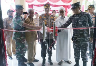 Pengukuhan Polsubsektor Tanjung Balai dan Polsubsektor Rawang Panca Arga