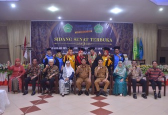 Staf Ahli Bupati Asahan saat Hadiri Wisuda Mahasiswa Kebidanan STIKES Asy Syifa Kisaran
