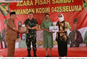 Pisah Sambut Komandan Kodim 0425 Seluma