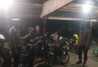 Polsek Mukomuko Selatan gelar cipta kondisi wujudkan kamtibmas