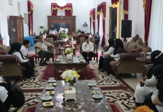 Audiensi FGPPNS bersama Gubernur Sumbar di Istana Gubernuran.