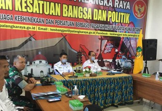 Pasi Intel saat Hadiri Rakor Rencana Aksi Daerah Tahun 2022 