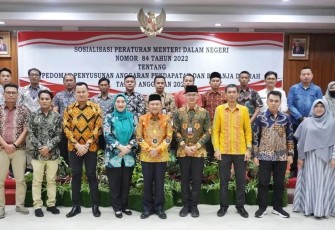 Sosialiasi Peraturan Menteri Dalam Negeri Republik Indonesia Nomor 84 Tahun 2022 di Hotel Grage. Rabu, 2 November 2022. Foto/Dok