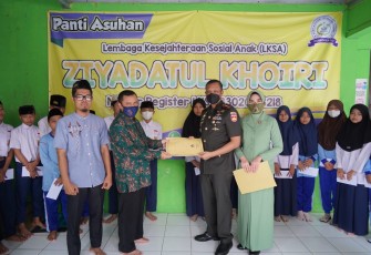 Korem 071/Wijayakusuma saat Berbakti Kepada Masyarakat dan Warakawuri