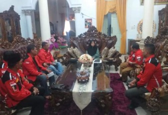Wakil Bupati Labuhanbatu saat Terima Audiensi Pejuang Batak Bersatu