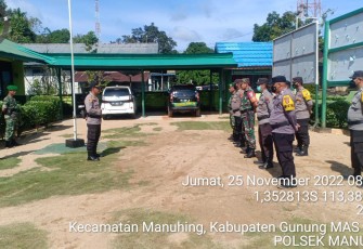 Apel Gabungan TNI-Polri