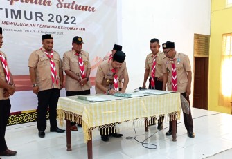 Teken MoU Optimalisasi Peran Pramuka