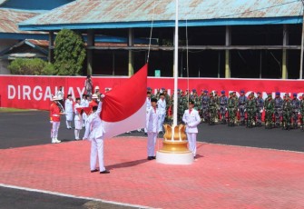Detik-detik pengibaran bendera sang saka Merah Putih