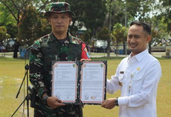 TMMD Reguler ke-115 Kodim 1016 Palangka Raya saat Secara Resmi Ditutup 