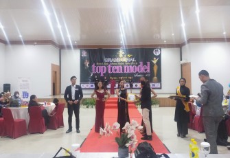 Ajang Top Ten Model Indonesia di Bengkulu,  Minggu (13/03/2022)