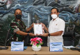 Audit LK Kemhan UO TNI AU TA 2021 di Lanud Abdulrachman Saleh 