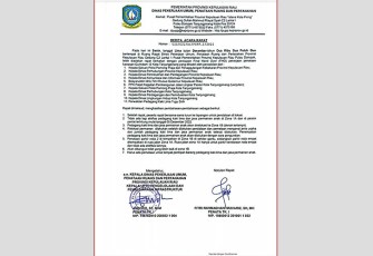 Berita Acara Rapat.