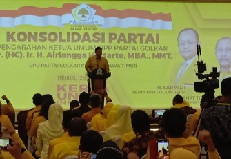 DPD Partai Golkar Jatim menggelar konsolidasi dalam menghadapi persiapan Pemilu 2024 mendatang
