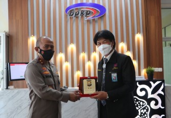 Kapolda Bengkulu Berkunjung ke Kantor Perwakilan BPKP 