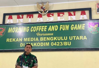 Komandan Komando Distrik Militer 0423 Bengkulu Utara (BU), Letkol Inf. Made Mahardika