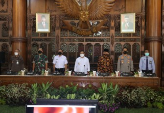 Rakor Penanganan Covid-19, Antisipasi kepulangan PMI dan Omicron di Kabupaten Tulungagung