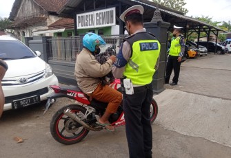 Satlantas Polres Kendal, gencar melakukan razia knalpot brong di sejumlah wilayah