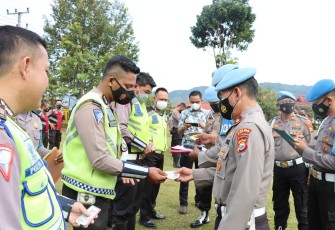 Operasi Gaktiplin, di Polres Rejang Lebong, tim Bid Propam Polda Bengkulu