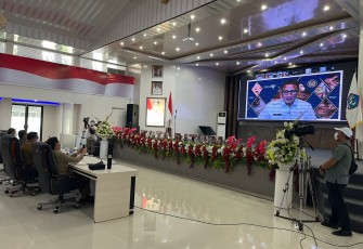 Wali Kota Bitung mengikuti Kick-Off pelaksanaan Kab/Kota kreatif Tahun 2022
