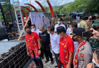Menparekraf RI, saat sambangi Taman Wisata Alam Batu Angus di Kota Bitung