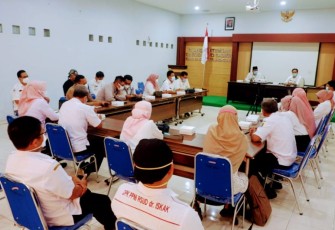 Studi tiru rombongan RSUD dr. Mohammad Zyn Sampang, di RSUD dr. Iskak Tulungagung